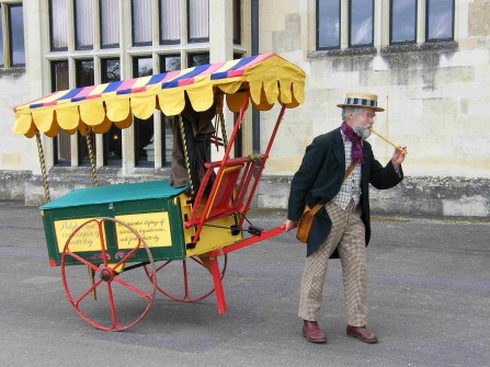 Handcart arrives